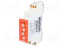 Timer; 0,1s÷100h; DPDT; 250VAC/8A; 12÷240VAC; 12÷240VDC; DIN; PIN: 9