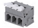 PCB terminal block; straight; 5.08mm; ways: 3; on PCBs; 0.2÷2.5mm2
