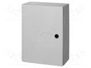 Enclosure: wall mounting; X: 415mm; Y: 315mm; Z: 170mm; CAB; grey