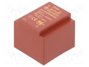 Transformer: encapsulated; 0.5VA; 230VAC; 9V; Mounting: PCB