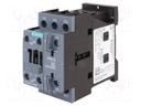 Contactor: 3-pole; NO x3; Auxiliary contacts: NO + NC; 230VAC; 40A