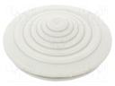 Grommet; rubber; grey; Panel thick: 2.5÷3mm; Øcable: 6÷32mm; IP67