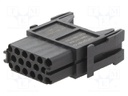 Connector: HDC; module; female; C146,heavy|mate F; PIN: 17; 160V