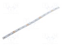 LED tape; white warm; 2216; LED/m: 120; 8mm; white PCB; IP20; 120°