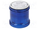 Signaller: lighting; LED; blue; Usup: 24VDC; Usup: 24VAC; IP66