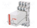 Relay: interface; 3PST-NO; Ucoil: 24VDC; 16A; 16A/250VAC; 16A/24VDC
