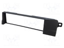 Radio mounting frame; BMW; 1 DIN; black
