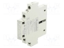 Auxiliary contacts; Series: BF; Leads: spring clamps; side