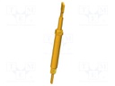 Needle-like test probe; Operational spring compression: 4mm