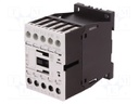 Contactor: 3-pole; NO x3; Auxiliary contacts: NO; 230VAC; 9A; DILM9