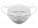 Face mask; 100pcs; Features: disposable; polypropylene