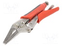 Pliers; Morse's,locking; 165mm; Mat: Chrom-vanadium steel
