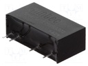 Converter: DC/DC; 1W; Uin: 10.8÷13.2V; 5VDC; Iout: 200mA; SIP7; 2.7g