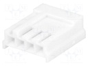 Plug; wire-board; female; PIN: 4; for cable; 2.54mm