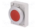 Switch: push-button; Stabl.pos: 2; 30mm; red; M22-FLED,M22-LED