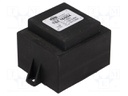 Transformer: encapsulated; 16VA; 230VAC; 9V; 9V; 890mA; 890mA