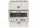 Electric energy meter; digital,mounting; for DIN rail mounting