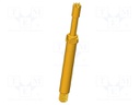 Needle-like test probe; Operational spring compression: 4.8mm