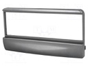 Radio mounting frame; Ford,Mazda; 1 DIN; silver