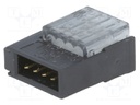 Connector: wire-wire/PCB; plug; male; PIN: 4; Mini-Clamp; 32V; IDC