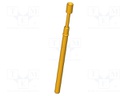 Test needle; Operational spring compression: 4mm; 8A; Ø: 2mm; 1.5N