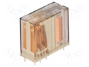 Relay: electromagnetic; DPDT; Ucoil: 24VDC; 8A/250VAC; 8A/24VDC