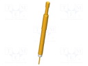 Needle-like test probe; Operational spring compression: 2.65mm