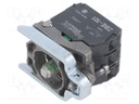 Illuminating unit; 22mm; Harmony XB4; -25÷70°C; Illumin: LED