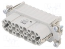 Connector: rectangular; female; EPIC H-D; PIN: 26; 25+PE; 10A; 250V