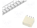 Relay: electromagnetic; DPDT; Ucoil: 3VDC; 0.3A/125VAC; 1A/30VDC