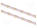 SOB LED tape; white neutral; LED/m: 320; 8mm; IP20; 12W/m; 48VDC