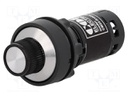 Potentiometer; 22mm; CM22; -25÷70°C; Ø22.5mm; IP65; 100kΩ