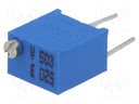 Potentiometer: mounting; multiturn; 50kΩ; 250mW; ±10%; linear