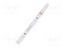 LED tape; white warm; 2835; 24V; LED/m: 60; 8mm; IP33; 6W/m