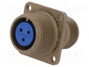 Connector: circular; Series: 97; socket,plug; female; PIN: 3; 13A