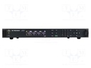 Power supply: housing for modular power system; 600W; rack 19"