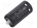 Capacitor: electrolytic; 40uF; Ø36.5x68.5mm; ±10%; M8 screw