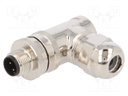 Plug; M12; PIN: 3; male; A code-DeviceNet / CANopen; for cable
