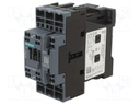 Contactor: 3-pole; NO x3; Auxiliary contacts: NO + NC; 24VDC; 17A