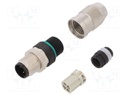 Plug; M12; PIN: 4; male; A code-DeviceNet / CANopen; for cable; IDC