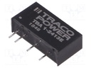 Converter: DC/DC; 1W; Uin: 21.6÷26.4V; Uout: 15VDC; Iout: 660mA; SIP7