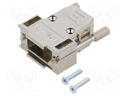 Enclosure: for D-Sub connectors; D-Sub 9pin,D-Sub HD 15pin