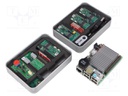Dev.kit: RF; GPIO,USB; SIM,USB B micro,pin strips