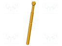 Needle-like test probe; Operational spring compression: 2.7mm
