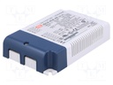 Power supply: switched-mode; LED; 45W; 48VDC; 0.94A; 90÷295VAC
