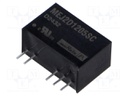 Converter: DC/DC; 2W; Uin: 10.8÷13.2V; Uout: 5VDC; Uout2: -5VDC; SIP