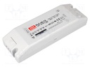 Power supply: switched-mode; LED; 45.6W; 12VDC; 9÷12VDC; 3.8A; IP20