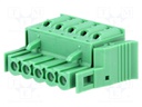 Pluggable terminal block; Contacts ph: 5.08mm; ways: 5; straight