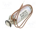 Electromagnet: push; Usup: 24VDC; Power: 10W; 57.6Ω; Pmax: 100W