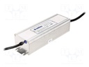 Power supply: switched-mode; LED; 151.2W; 12÷24VDC; 6.3A; IP68